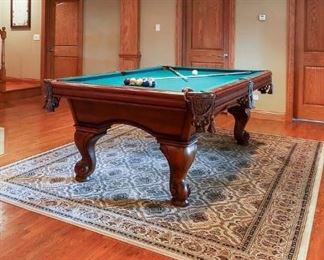 Additional view of pool table