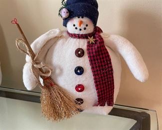 Little snow woman, 8"H,  was $6, NOW $4