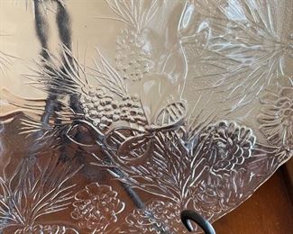 Additional view of  glass platter
