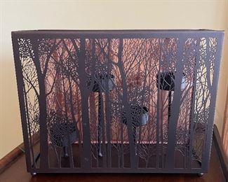 Tree candle holder,  Approx 11"W and 9"H,  $14