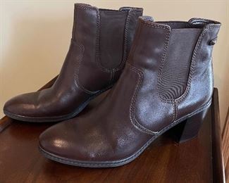 Anne Klein leather boots, size 8.5,  was $28, NOW $19