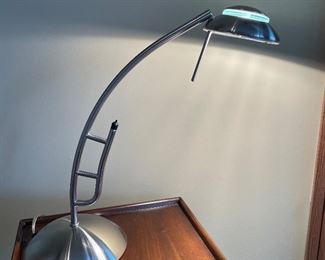 Silver desk lamp, was $38, NOW $25