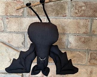 Hanging bat, 11"H,  was $7, NOW $5