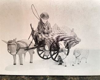 Dept 56 Heritage Village Collection - "Bringing Fleeces to the Mill",  was $12, NOW $9