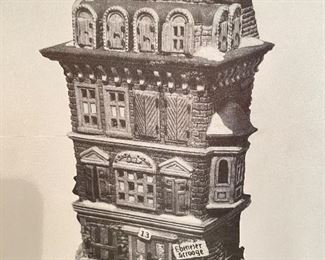 Dept 56 "The Flat of Ebenezer Scrooge",  was $25, NOW $16