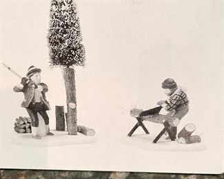 Dept 56 "Lumberjacks",  was $15, NOW $9