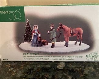 Dept 56 "Until We Meet Again",  was $25, NOW $18