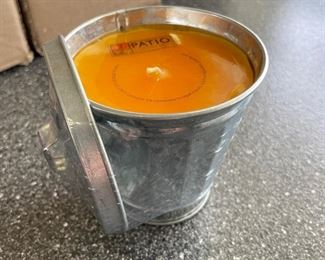 Citronella outdoor candle,  was $5, NOW $3