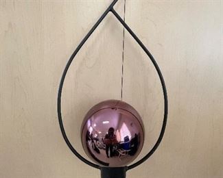 Lavender gazing balls -2 available - ,  was $8 each, NOW $6 each