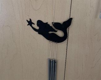 Mermaid chimes, 11"H,  was $8, NOW $6