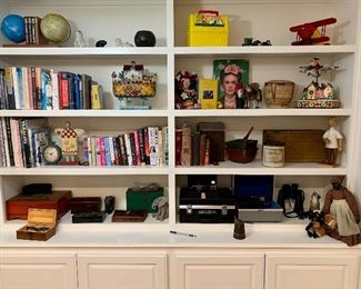 Books, tchotchkes & Collectibles Including Cameras
