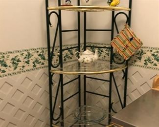 kitchen shelves-BAKERS RACK