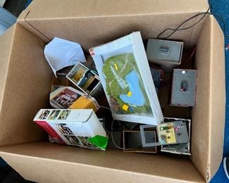 Assorted Model Train Scenery $2-5/piece or $15 for box