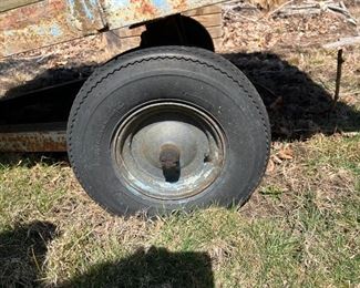 Flatbed Trailer Photo 3, $200 OBO