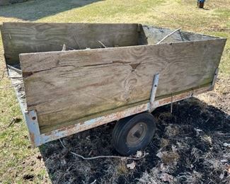 Flatbed Trailer Photo 5, $200 OBO