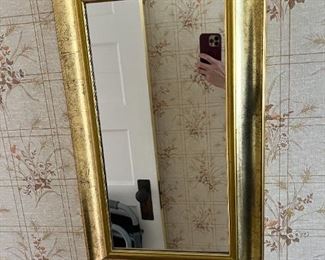 Gold Framed Mirror $15