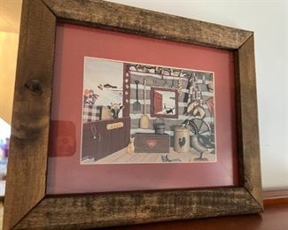 Print in Wooden Frame $10