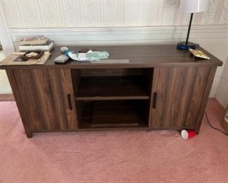 Media Cabinet (faux wood) $30