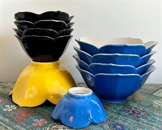 (10) Flower Shaped Dishes (Japan)