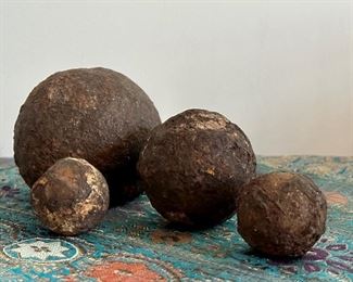 Antique Henri Christophe (Haiti) Cannonballs