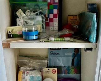 Assorted sewing & quilting items