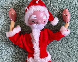 Shackman Marionette Santa