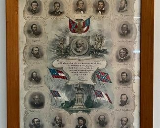 "Our Heroes and Our Flags" Print