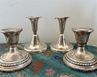 Sterling Silver Candlesticks