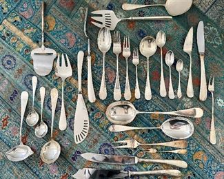 A. Michelsen Sterling Silver (Cophenhagen) Silverware Set