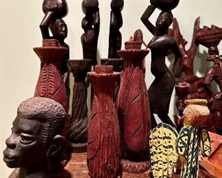 Assorted Haitian Carvings