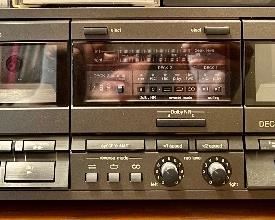 Technics Stereo Double Cassette Deck RS-TR255