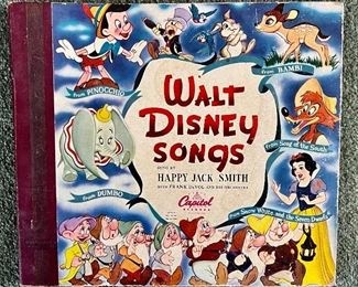 Walt Disney Songs Record Album