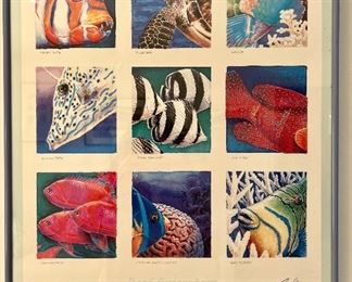 "Reef Encounters" Print by Robert Ellis