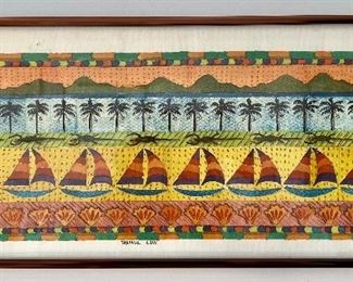 "Tropical Love" Signed ML Etre 83