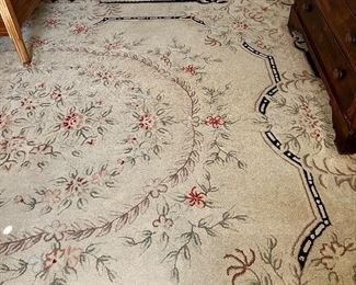 Wool Rug (floral design)