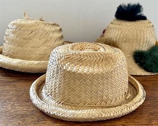 Haitian Woven Straw Hats