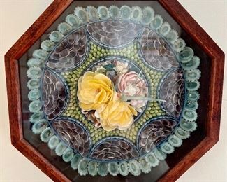 Gorgeous Sailor's Valentine - Handmade with Shells