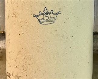 Vintage Five Gallon Crock