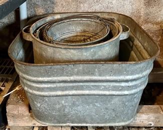 Galvanized Tubs