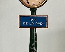 Jaeger Lecoultre Lantern "Rue de La Paix" Desk Clock