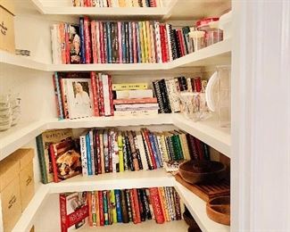 Nice selection of cookbooks