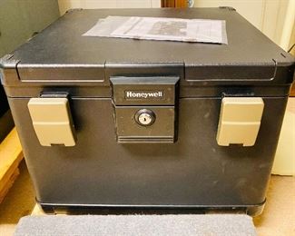 Honeywell fire and water chest