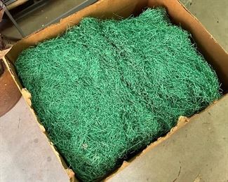Easter grass.  You will see the box of brown also.  