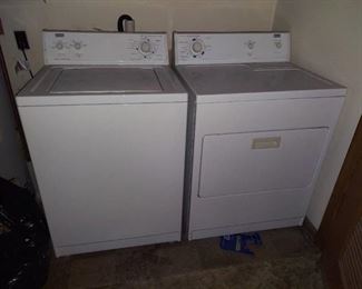Roper Washing Machine and Electric Dryer