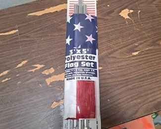 3x5 flag set - polyester