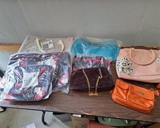 Assorted purses
