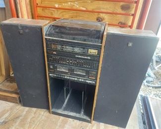 GE Stereo with Speakers