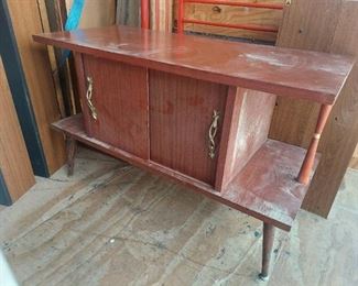 Mid-century Record Cabinet