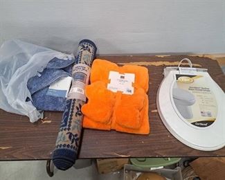 bath rug, microplush throw, accent rug, best seat in the house