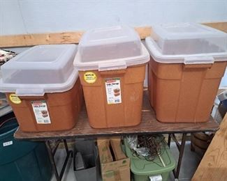 3 Cedar Storage totes